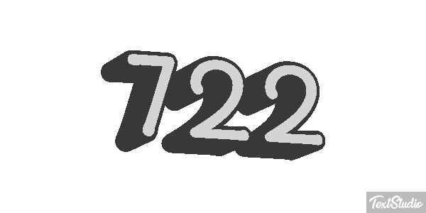 722 Effet de texte