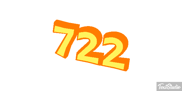 722 Effet de texte