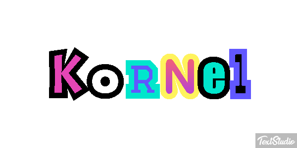 Kornel Texteffekt
