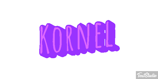 Kornel Texteffekt