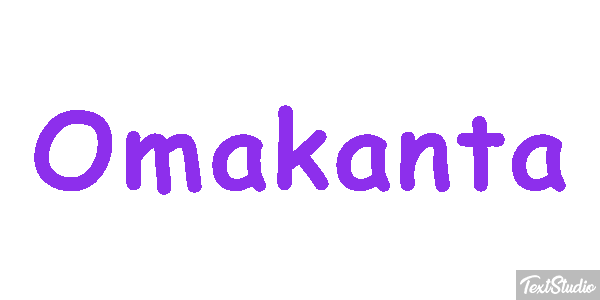 Omakanta Efecto de texto