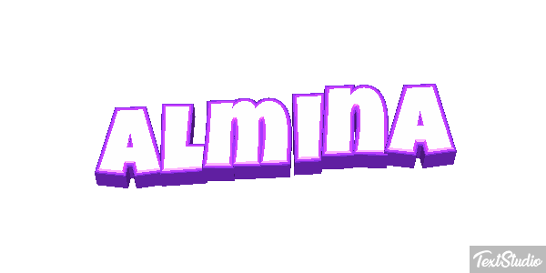 Almina Effetto testo