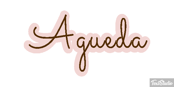 Agueda Efecto de texto