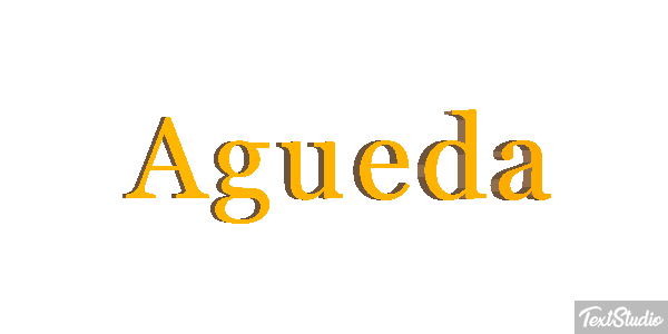 Agueda Efecto de texto