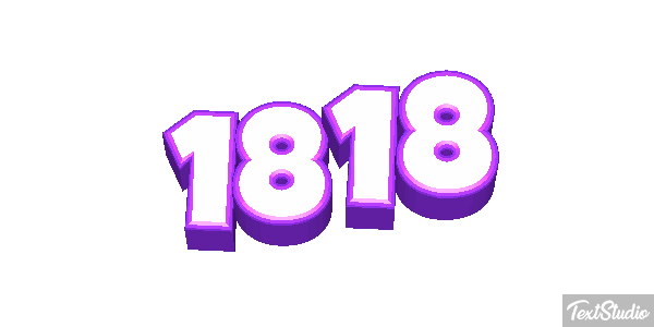 1818 Metin efekti