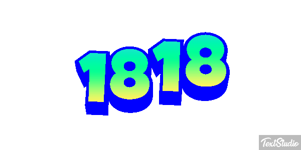 1818 Metin efekti