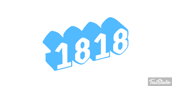 1818 Metin efekti