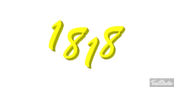 1818 Metin efekti