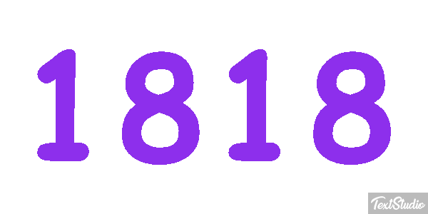 1818 Metin efekti