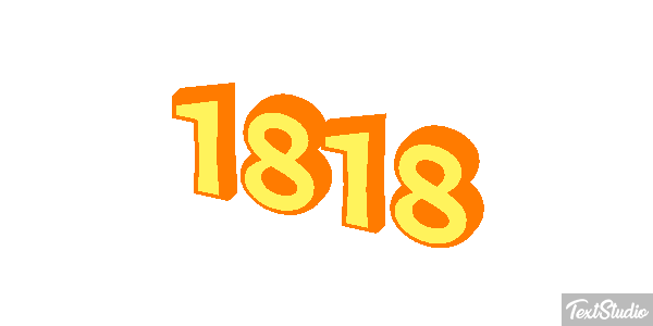 1818 Metin efekti