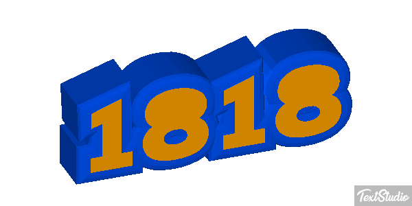 1818 Metin efekti