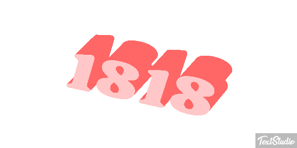1818 Metin efekti