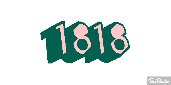 1818 Metin efekti