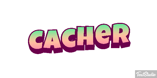 Cacher Efekt tekstowy