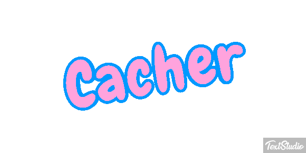 Cacher Efekt tekstowy