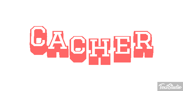 Cacher Efekt tekstowy