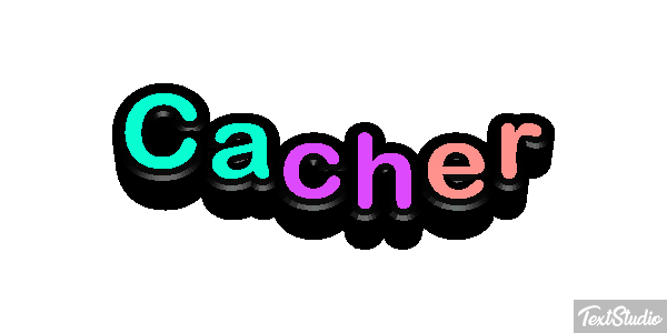 Cacher Efekt tekstowy