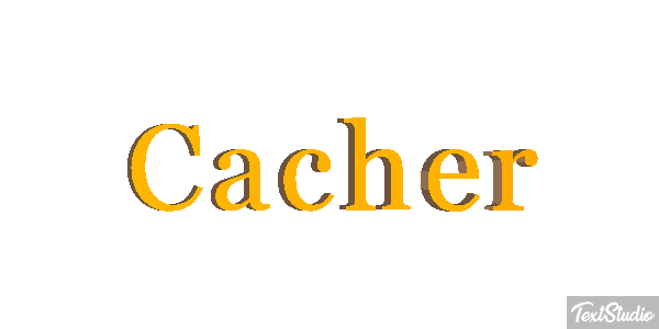 Cacher Efekt tekstowy