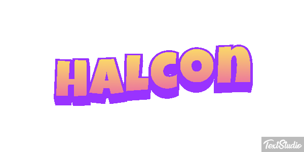Halcón Efecto de texto