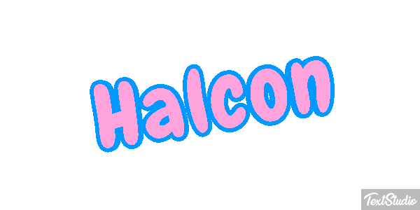 Halcón Efecto de texto