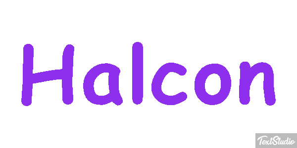 Halcón Efecto de texto