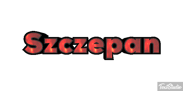 Szczepan Text effect
