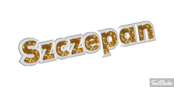 Szczepan Text effect