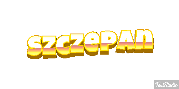 Szczepan Text effect