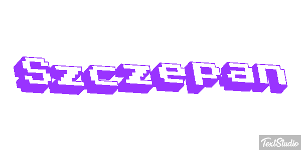 Szczepan Text effect