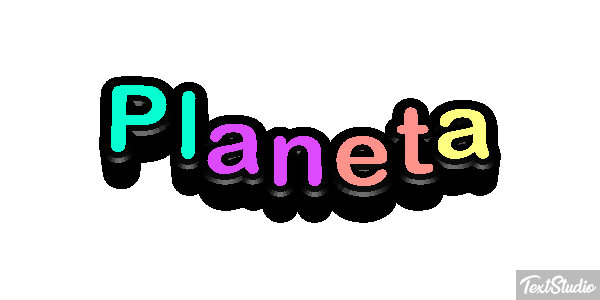 Planeta Effet de texte