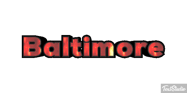 Baltimore Text effect