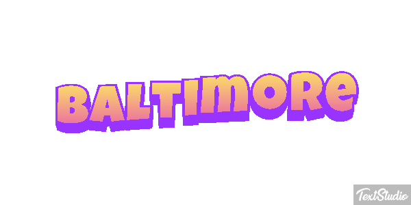 Baltimore Text effect