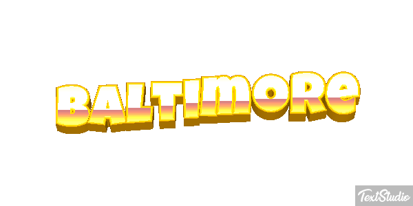Baltimore Text effect