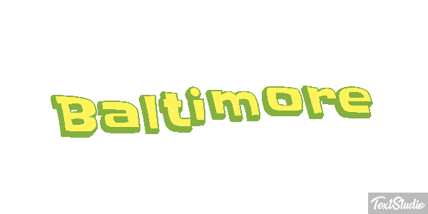 Baltimore Text effect