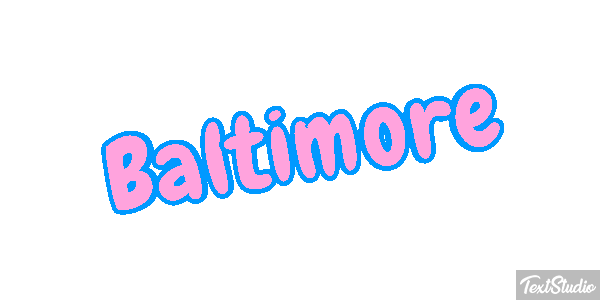Baltimore Text effect