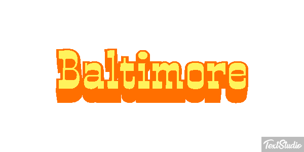 Baltimore Text effect