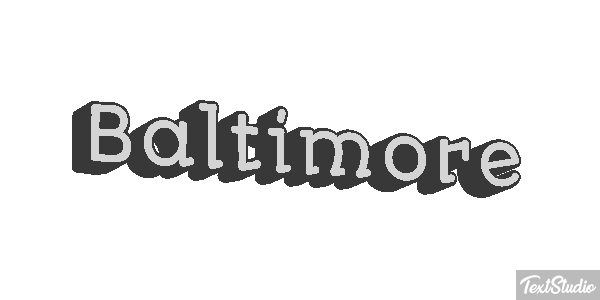Baltimore Text effect