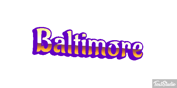 Baltimore Text effect