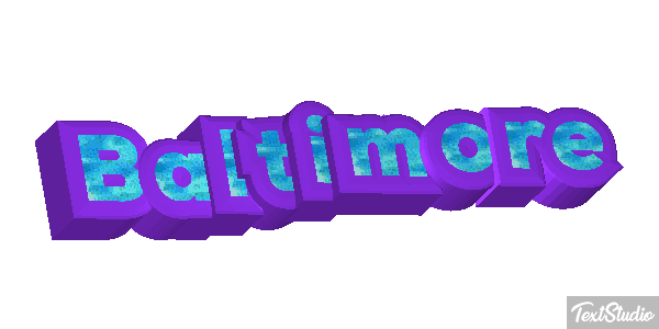 Baltimore Text effect