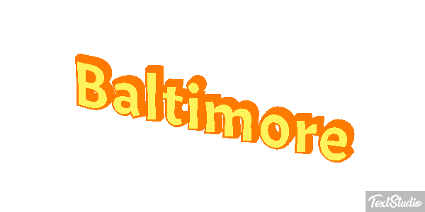 Baltimore Text effect