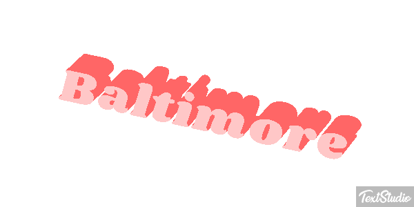 Baltimore Text effect