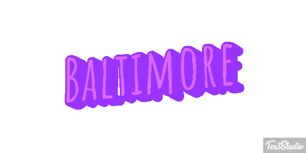 Baltimore Text effect