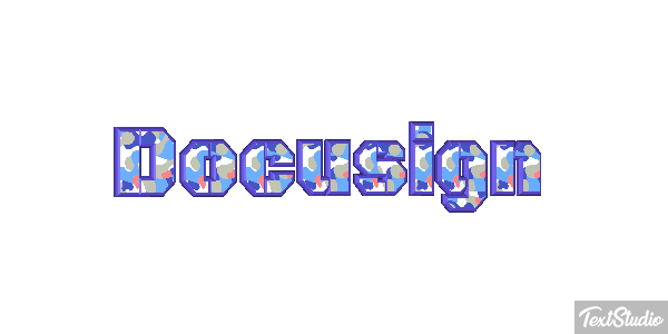 Docusign Tekst effect