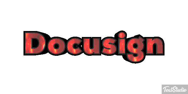 Docusign Tekst effect