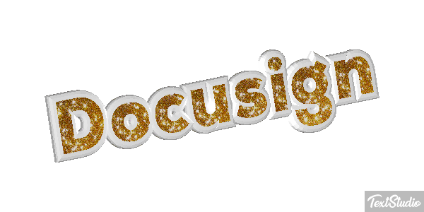 Docusign Tekst effect