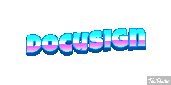 Docusign Tekst effect