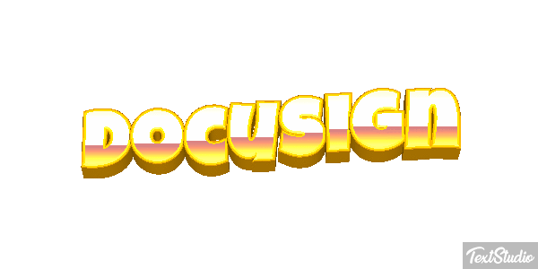 Docusign Tekst effect