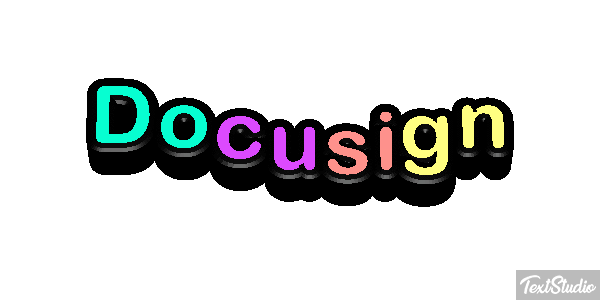 Docusign Tekst effect