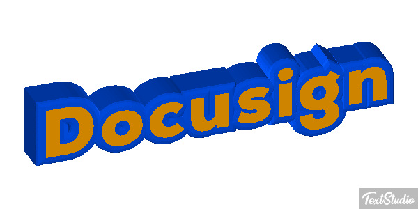 Docusign Tekst effect