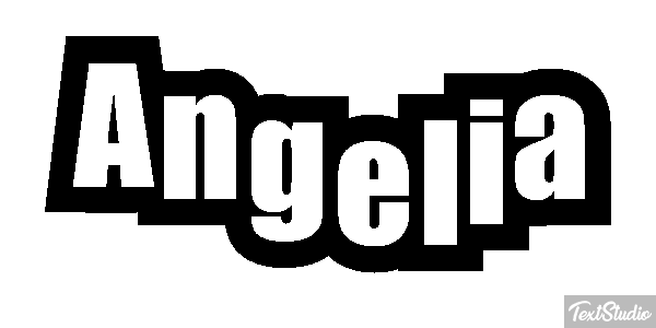 Angelia Text effect